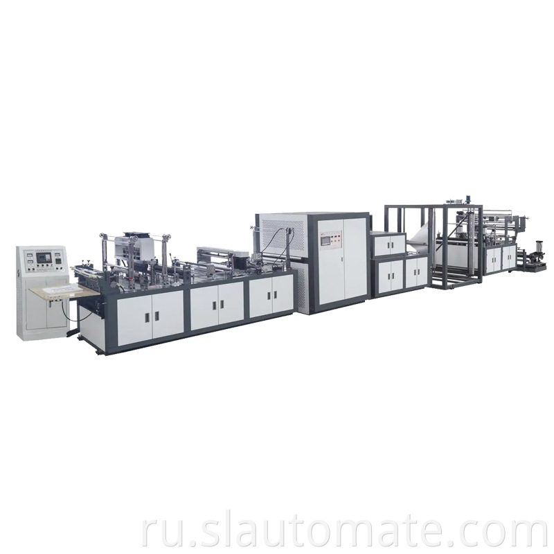 Ultrasonic nonwoven bag making machine